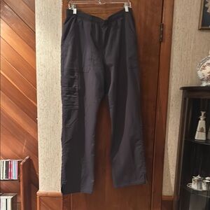 Sanibel Scrubs grayish-black women’s large scrub pants